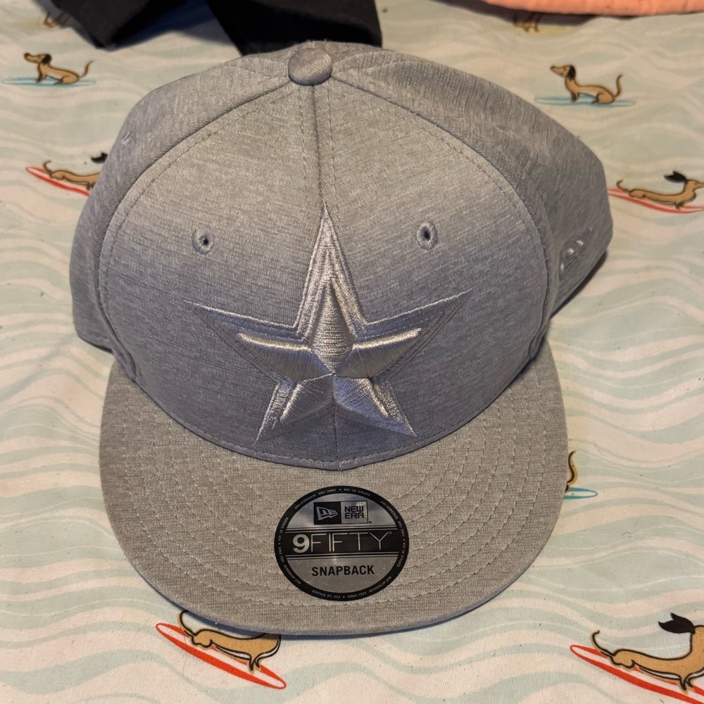 Dallas Cowboys New Era Gray Snapback Hat